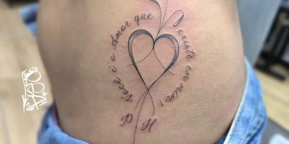 TATTOO ESCRITA DELICADA - TATUADOR RENAN REA