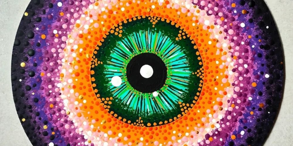 QUADRO MANDALA -VENDIDO - ARTISTA RENAN REA