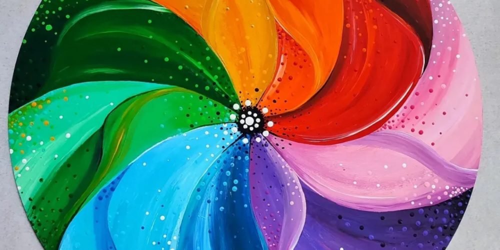 QUADRO MANDALA -VENDIDO - ARTISTA RENAN REA