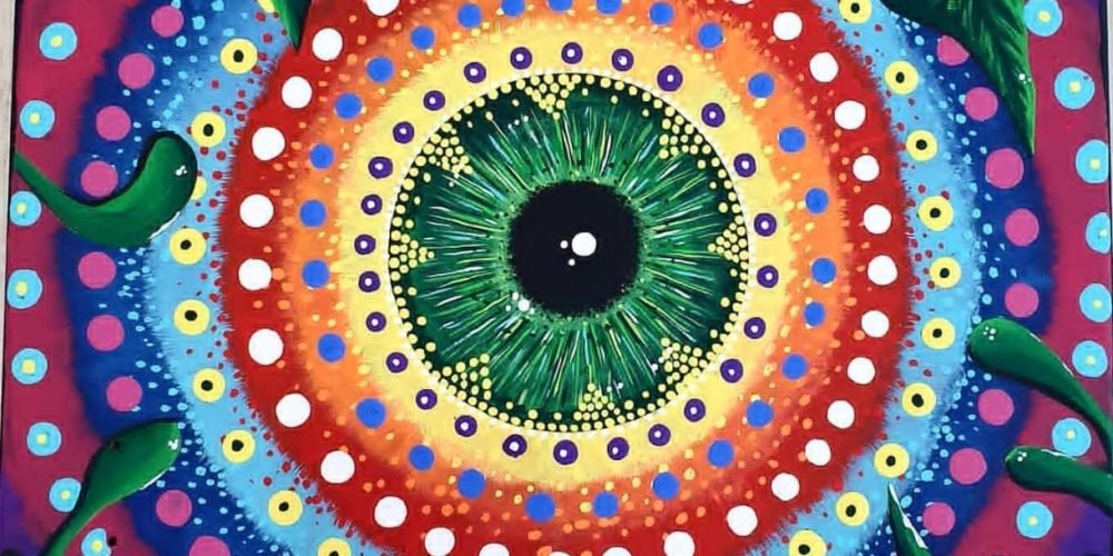 QUADRO MANDALA -VENDIDO - ARTISTA RENAN REA