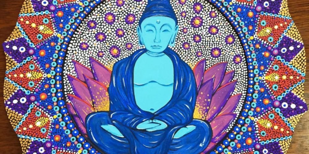 QUADRO MANDALA -VENDIDO - ARTISTA RENAN REA