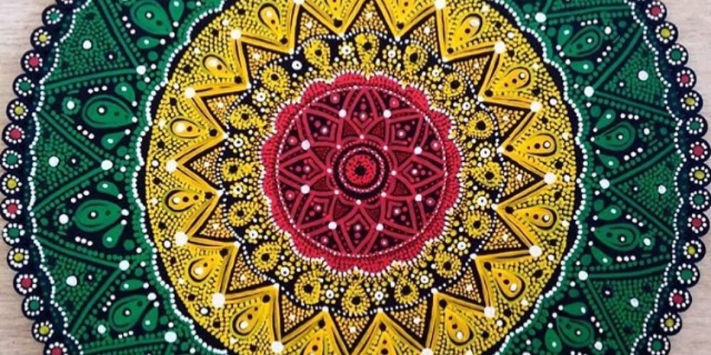 QUADRO MANDALA -VENDIDO - ARTISTA RENAN REA