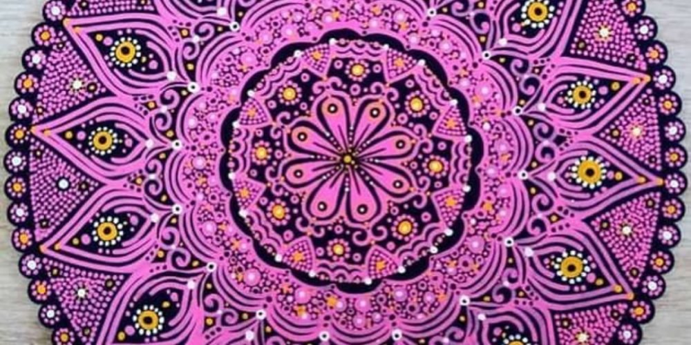 QUADRO MANDALA VENDIDO - ARTISTA RENAN REA
