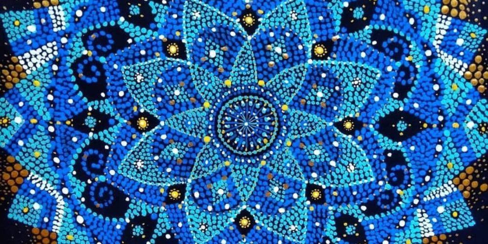 QUADRO MANDALA VENDIDO - ARTISTA RENAN REA