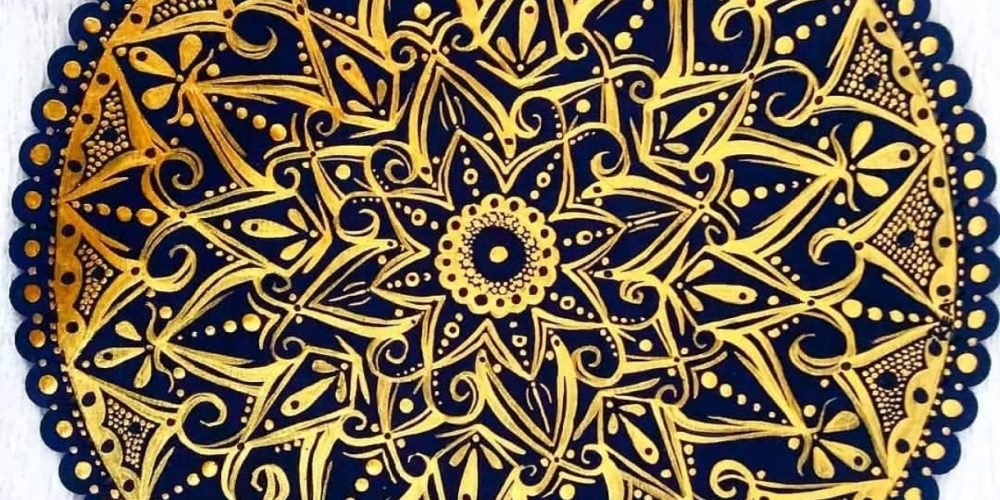 QUADRO MANDALA VENDIDO - ARTISTA RENAN REA