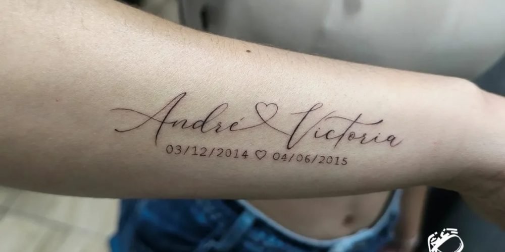 TATTOO ESCRITA - TATUADOR RENAN REA